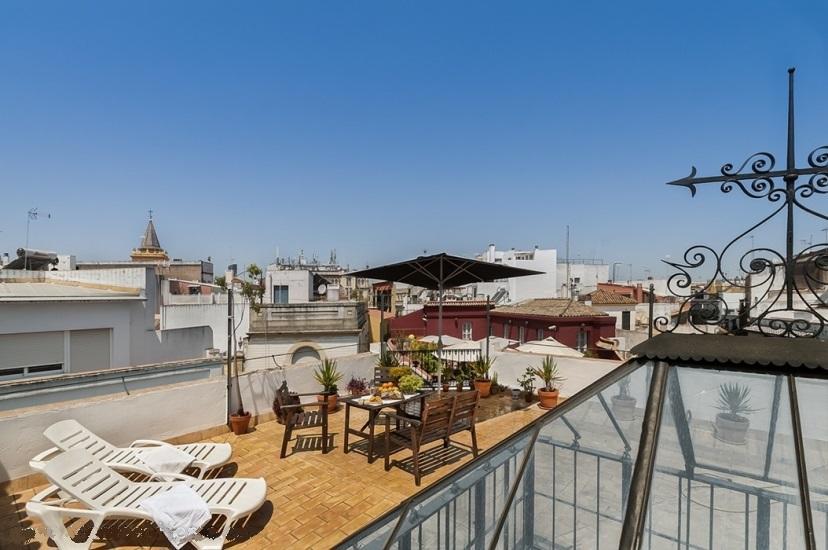 Apartamentos Almirante Hoyos เซบีญา ภายนอก รูปภาพ